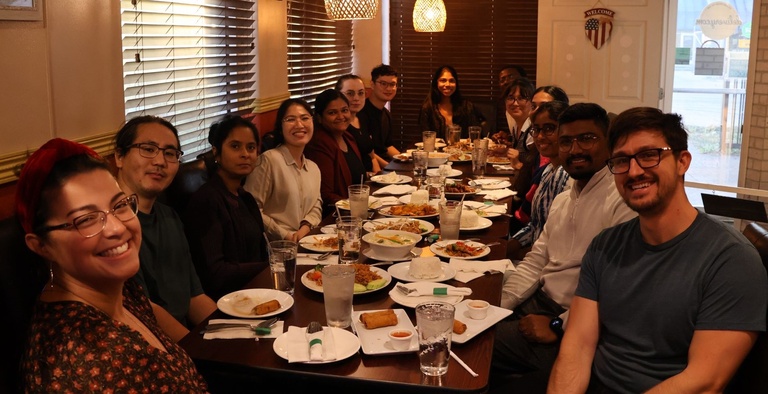 Subashree's defense dinner