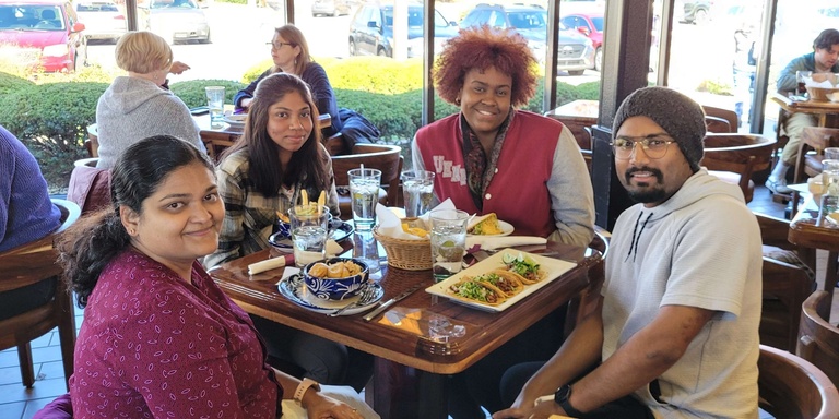 Viviane's birthday lunch